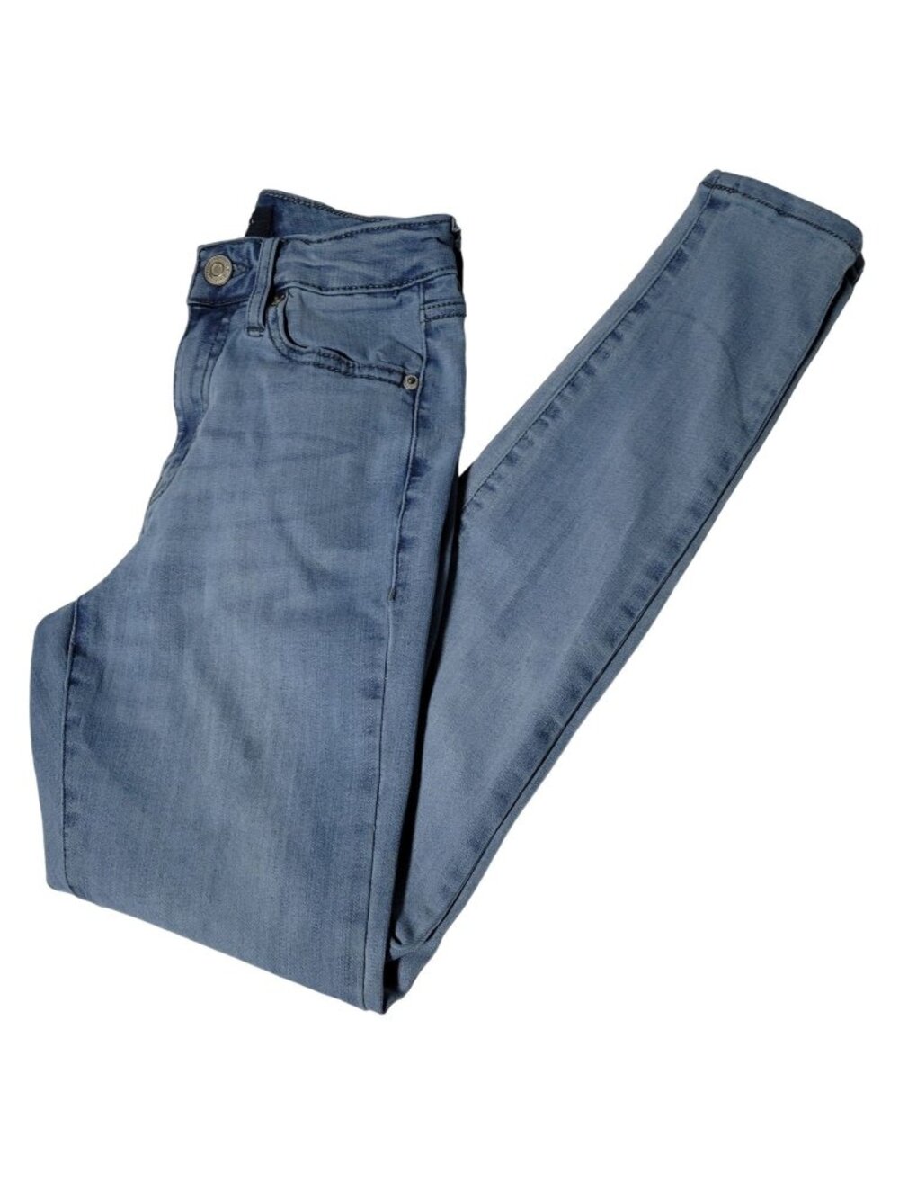 Aeropostale High Rise Jegging Jeans Womens Size 0 Light Wash Denim Pants